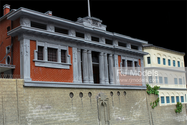 Central Police Station, Hong Kong in 1:100 scale models