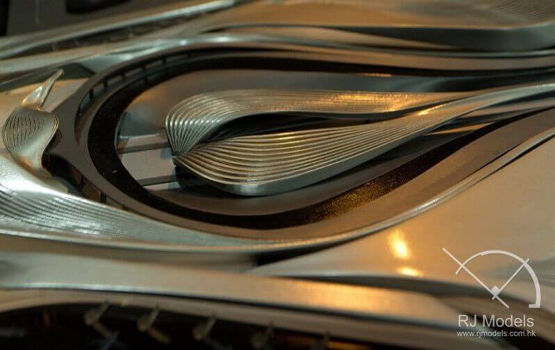 Zaha Hadid Airport Model 